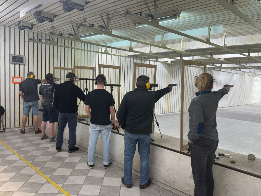 Rundenwettkampf Sportpistole Kleinkaliber in Bimbach